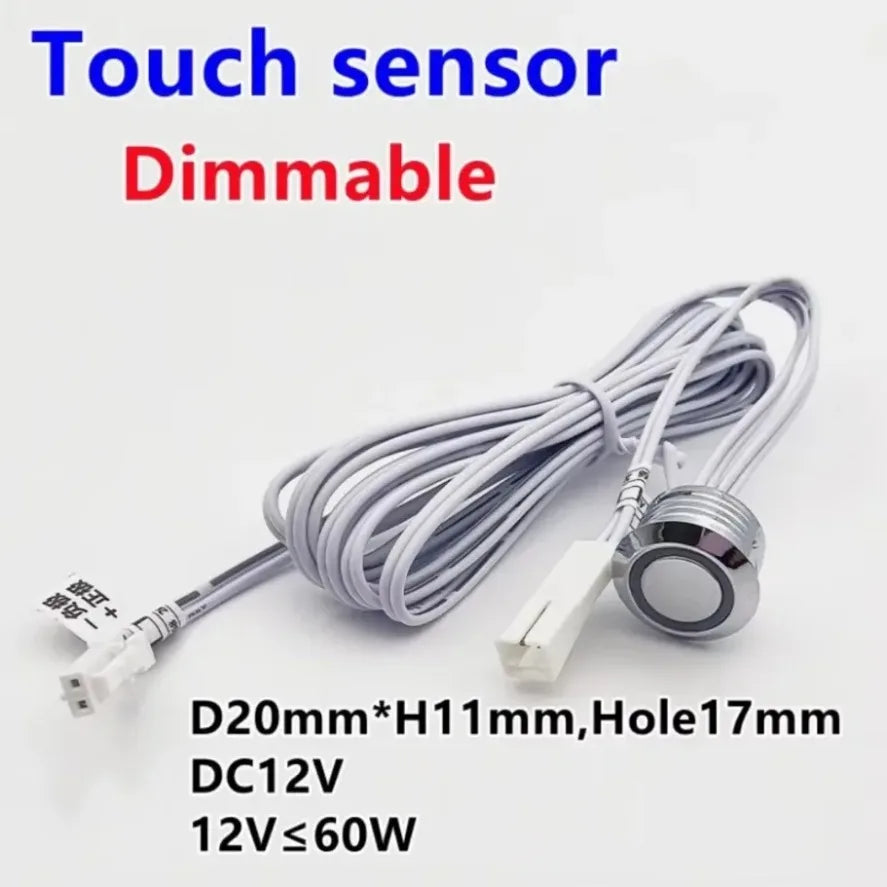 PIR Motion Sensor Touch sensor switch Hand Sweep Switch 5A 12V-24V Hand Wave Scan Smart LED Closet light/Wardrobe lamp