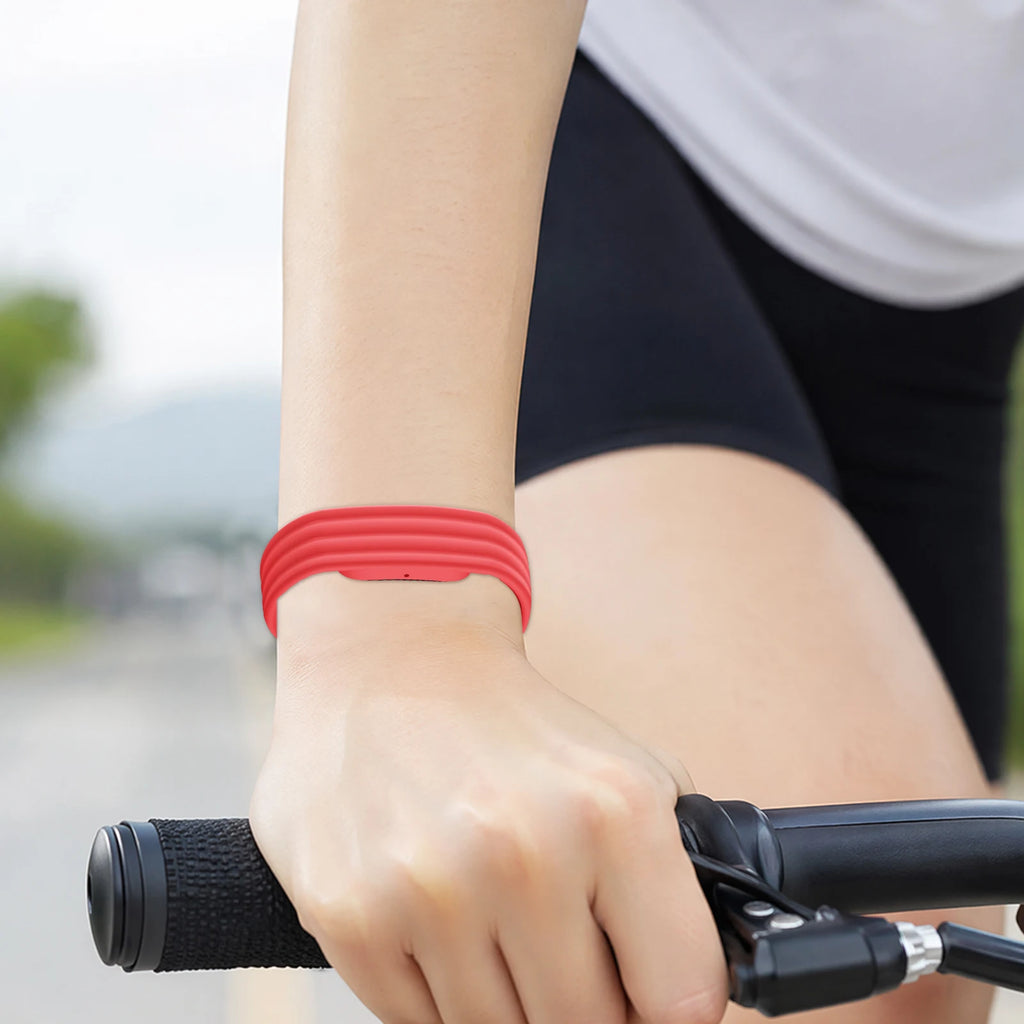 For Google for Fitbit Air Strap Sports Silicone Adjustable Replacement Wristband Breathable Fitness Tracker Bracelet Accessories