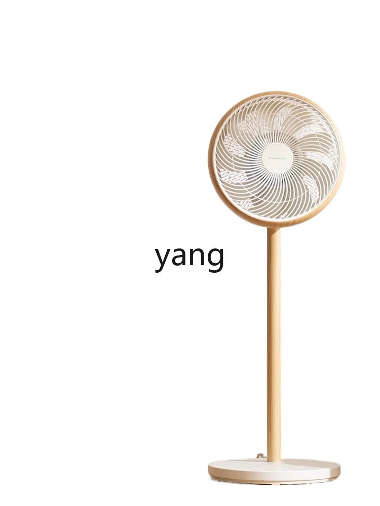 LH Smart Home Noiseless Standing Vertical Dual-Use 3D Turbine Floor Electric Fan