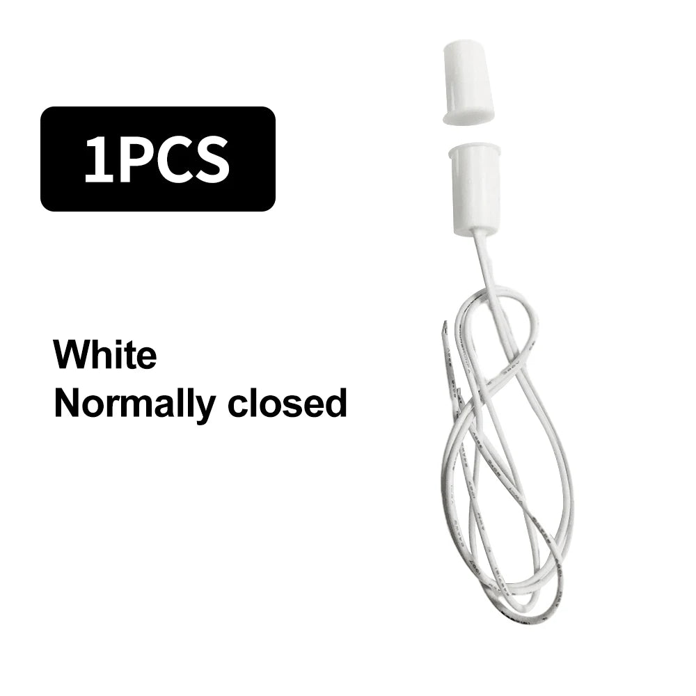 MC-38B RC-33 Door Magnetic Switch N/C N/O Switch Windows Magnetic Alarm 100V DC Normally Closed/Opened Door Window Sensor