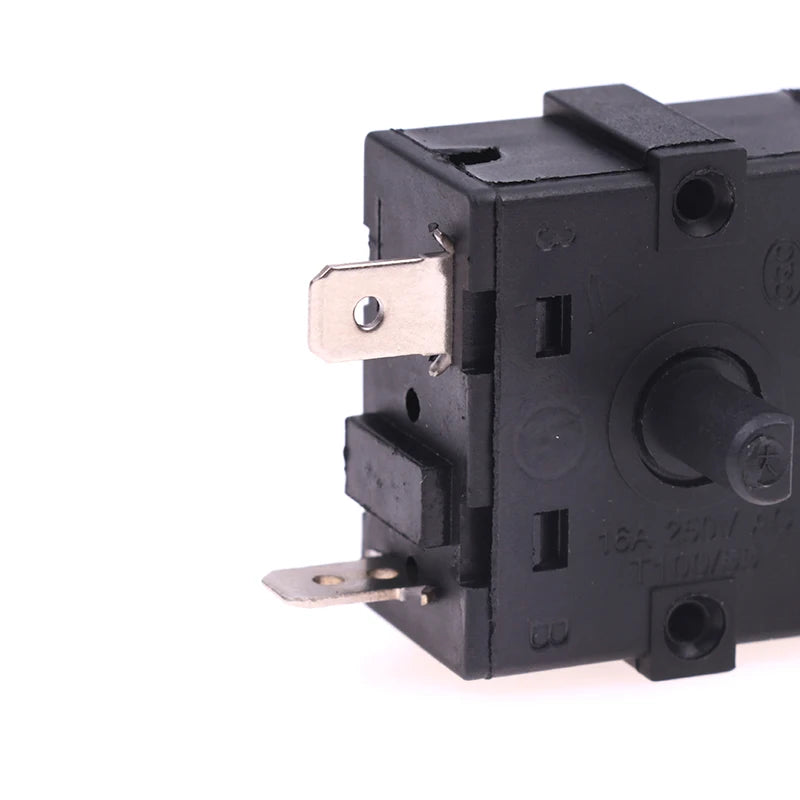 1Pcs 3/5 Pin 2/4 Position Rotary Switch Selector AC 250V 16A Radiator For Electric Room Heater