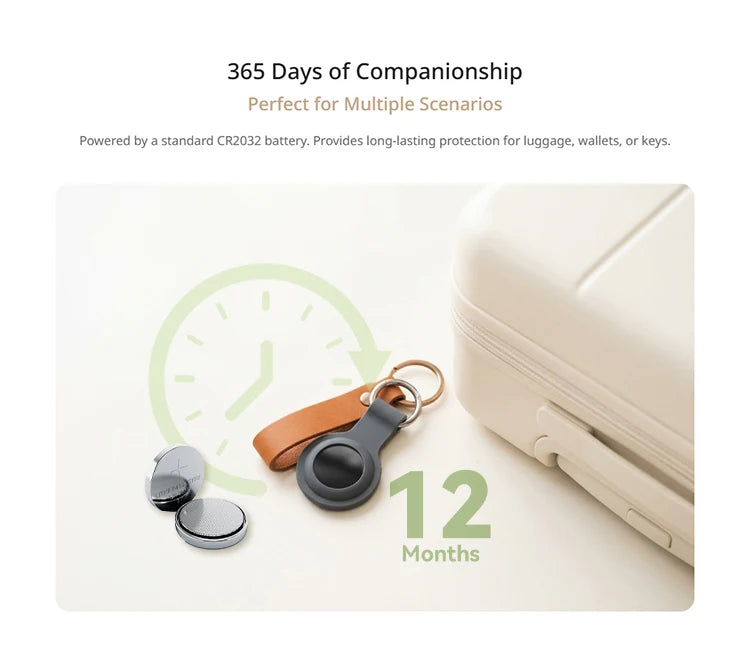 2-in-1 Dual Mode Anti-lost Tracker for Android & iOS Item Finder Waterproof Pet Dog GPS Tag for iPhone Devices with Google