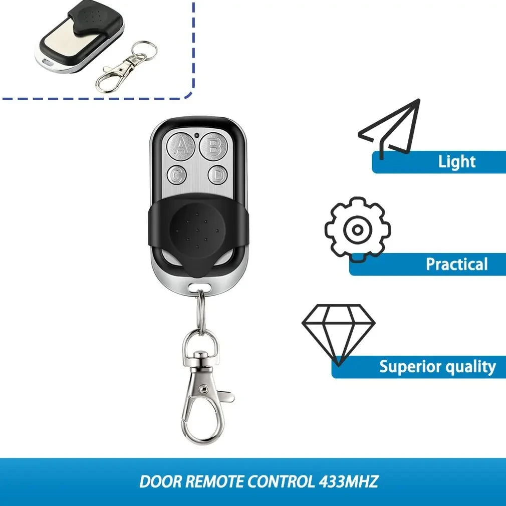 1/5/10 PCS 433.92MHZ Clone Remote Control Clone Learning Code Key Universal Copier Rolling Garage Door