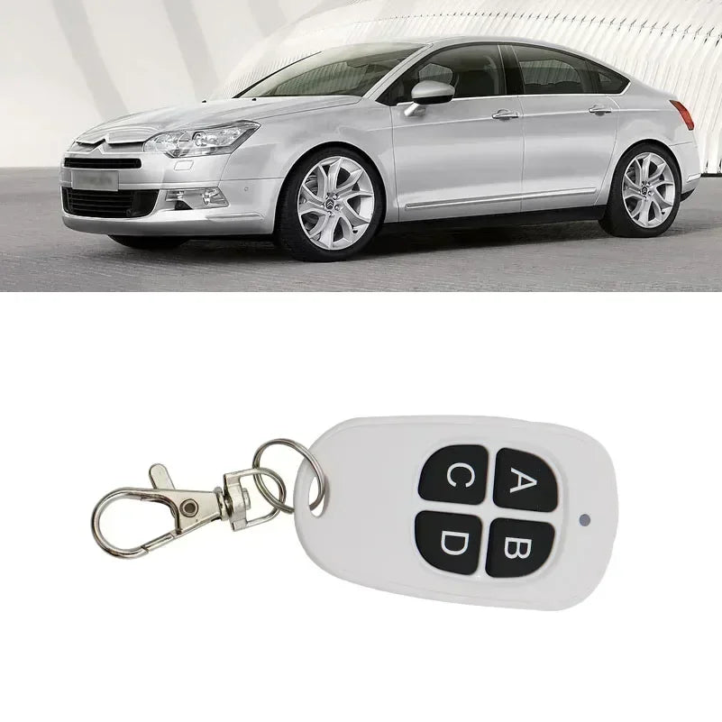433MHz Door Remote Control  4 Keys Copy Garage  Universal Remote Control Cloning electric gate Remote Controller Duplicator Key