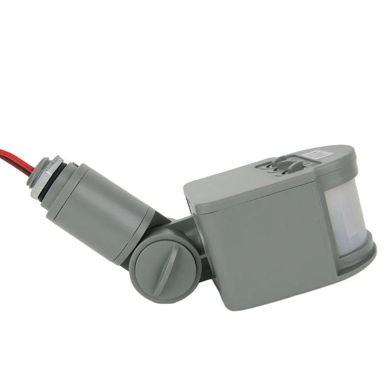 12V Motion Sensor 220V/110V PIR Movement Detector Automatic Infrared Wall Mount Timer Outdoor 24V LED Motion Sensor Light Switch