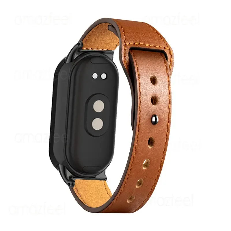 Watch Strap for Xiaomi Smart Band 10 9 Leather Watchband Correas for Xiaomi Mi Band 9 Bracelets Belt for Xiaomi Band 8 Wristband
