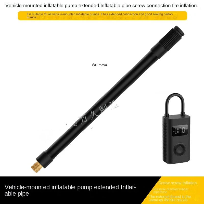 16/30/40/60/80CM Air Rubber Replacement Hose Extension Tube Adapter Inflator Pump For Xiaomi mijia Portable Electric Compressor