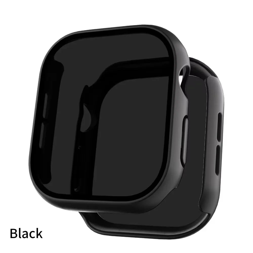 Privacy Glass+Case For Apple Watch 10 42mm 46mm Tempered Anti-Peeping Screen Protector Cover For iWatch series 10 Accessories