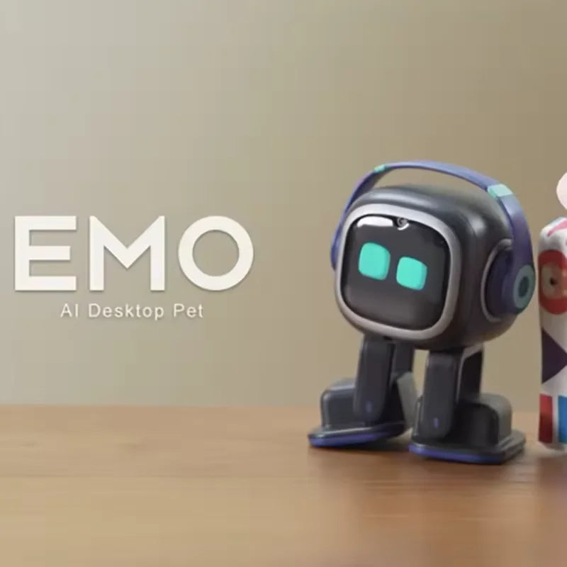 EMO Tuya Intelligent AI Robots Emotional Support Interactive Desktop Voice Recognition EMO Go Home Robot Companion Children Gift