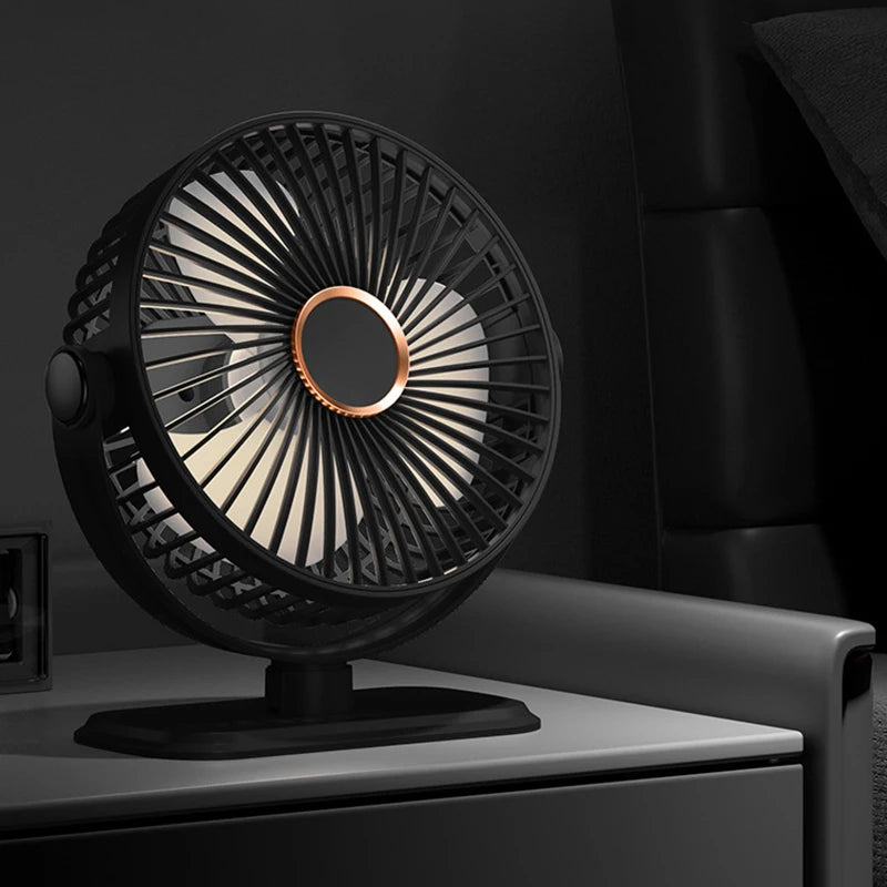 Clip Fan 5 Speed Electric fan USB Quiet Mini Home Office Desk Fans Air Cooler Outdoor Portable Cooling Clip on Fan for Strollers