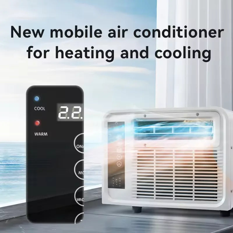 High Speed Cooling Window air Conditioner Smart Design Energy Saving Mini air Conditioner for Desktop Office