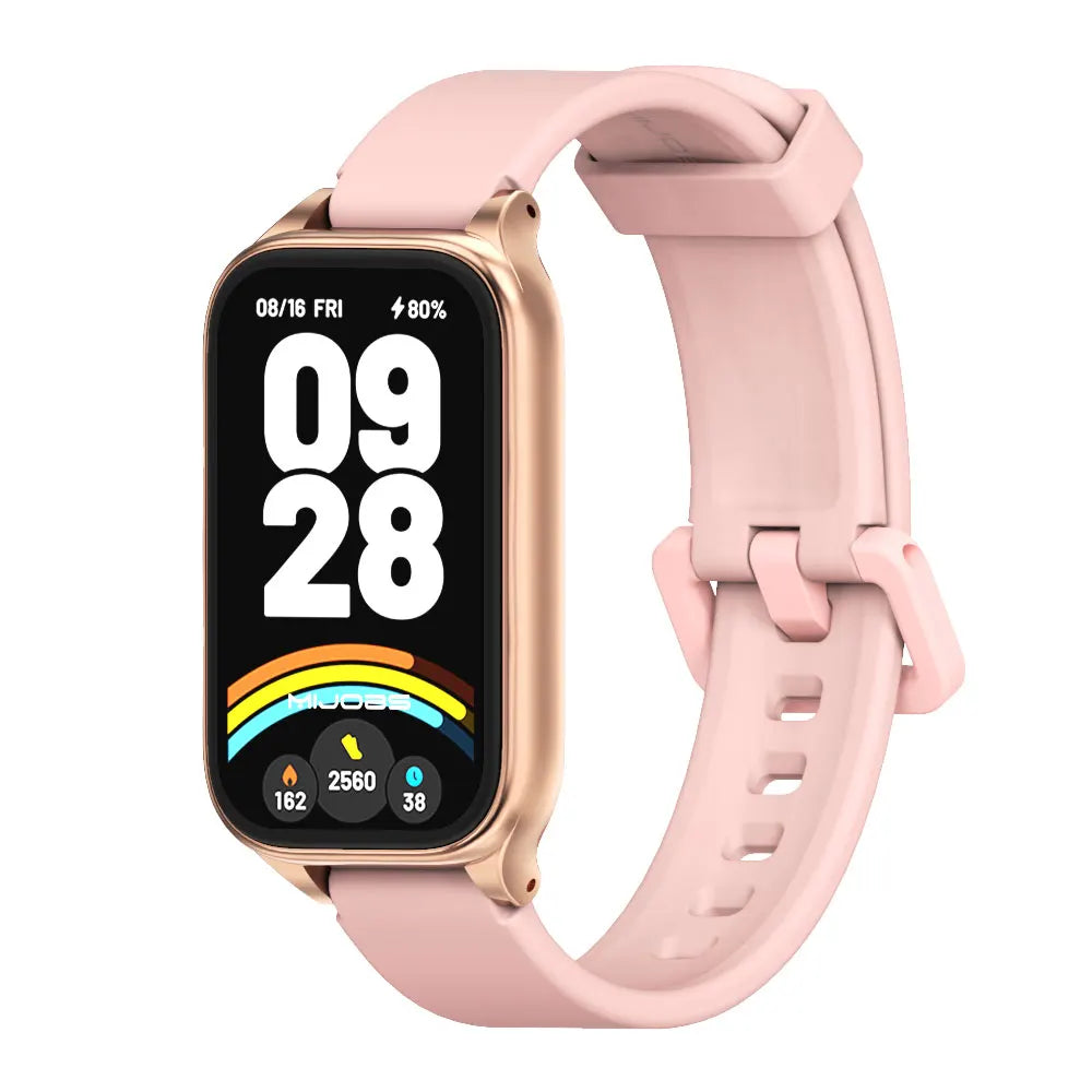 Strap for xiaomi Mi band 9 Active Bracelet Global Version Silicone Waterproof Wristband Mi Smart Band 9 Active Strap