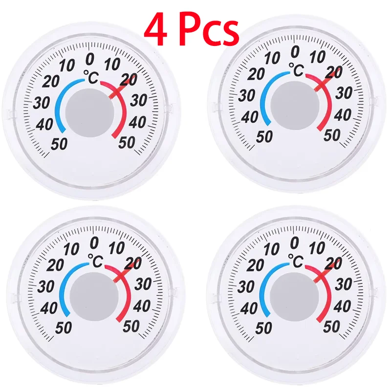 Outdoor Door Window Thermometer Pointer Type Cold And Heat Watch Hot SaleRound Plastic Door And Window Thermometer