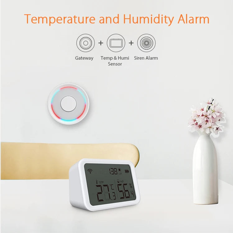 Tuya Smart Life ZigBee Smart Wireless/Wired Gateway Hub HomeSmart Bridge Remote Linkage Devices WiFi Central Control Host