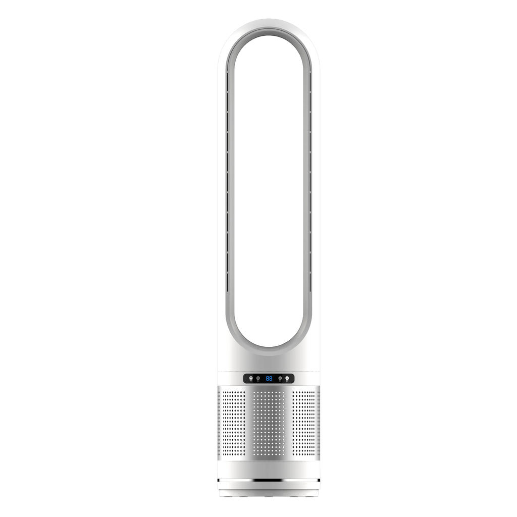Smart Interior Modern and Luxurious Design 20W Electric air Cooling Bladeless Fan 8 Speeds
