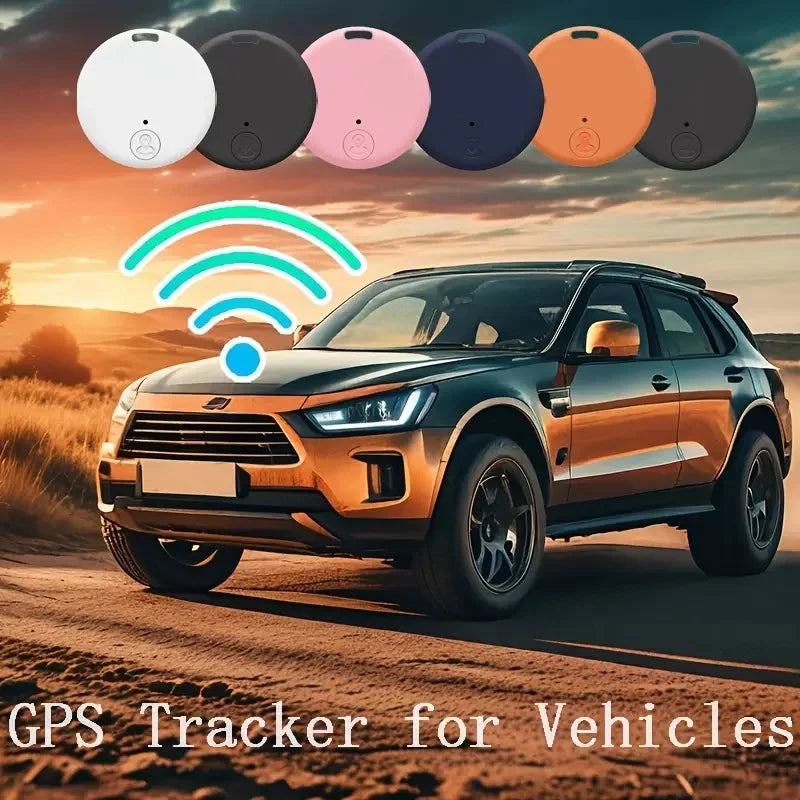 5pcs Mini GPS Locator Anti-Lost Alarm Wallet Keychain Smart Tag Bluetooth Tracer Keychain Luggage Tracker Key Finder Accessories