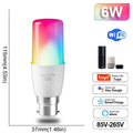 RGB Smart LED Bulb Dimmable Tuya Gu10 C37 A60 T37 E14 E27 B22 Light Wifi Magic Lamp AC 110V 220V Works with Alexa Google Home