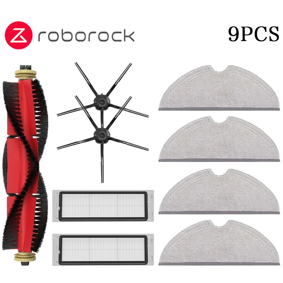 For Xiaom Roborock S5 S50 S51 S55 S6 S60 S6 Pure Vacuum Cleaner Accessories HEPA Filter Mop Cloth Side Main Brush Spare Parts
