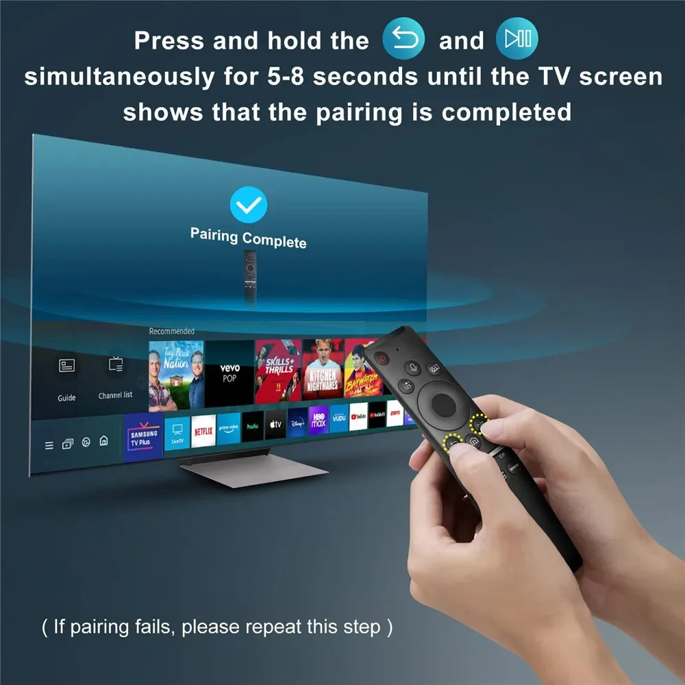 BN59-01312F Replacement Voice Remote for Samsung Smart TV QLED UHD 4K 8K UN55RU740DF UN55RU740DFXZA UN65RU740DF UN65RU740DFXZA