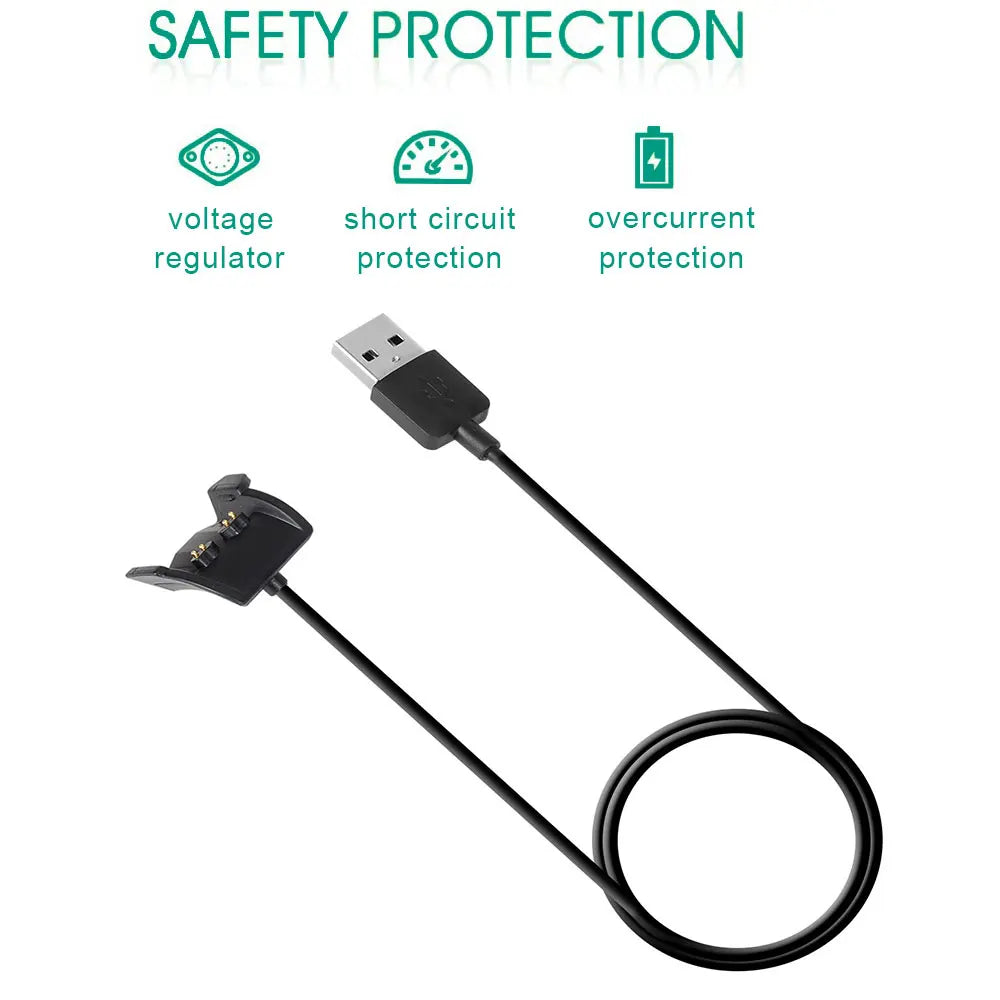 USB Charger For Garmin Vivosmart HR PLUS Charging Cable Wireless Adapta Chargers For Vivosmart HR HR+ Smart Watch Accessories
