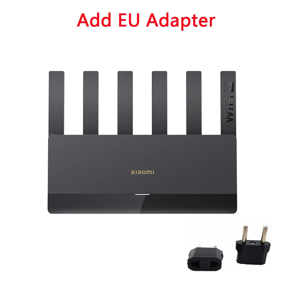 New Xiaomi Router BE6500 WiFi 7 6500M Full 2.5G Network Port 4-core Qualcomm Processor loT Smart Linkage Network Security Home -
