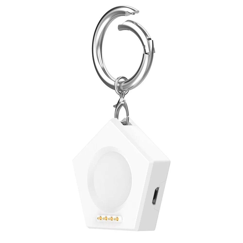 Magnetic Charger Watch Charger with Keychain Type-C/Micro Port for Oneplus Watch2 OPPO Watch X/4pro/3 Pro/3/2/SE Watch Charger