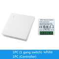 Wireless Smart Switch Light 433Mhz RF 86 Wall Panel Switch with Remote Control Mini Relay Receiver Home Led Light Lamp Fan