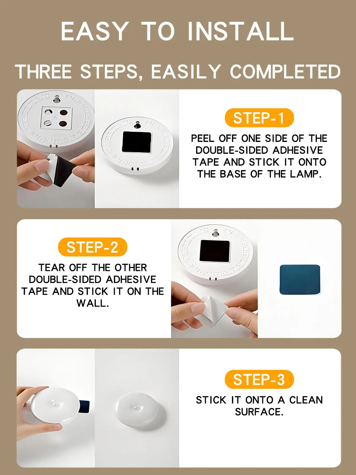 LED Night Light Smart Human Body Sensor with Digital Sensor Head Magnetic Suction Wireless-Use Eye Protect Night Lamp
