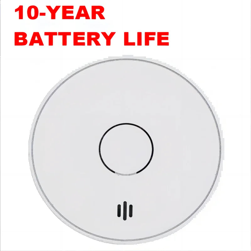 V-Come Standalone Smoke Alarms for Home, 10-Year Battery Photoelectric Smoke Detector,  EN14604 AS3786 , VS02