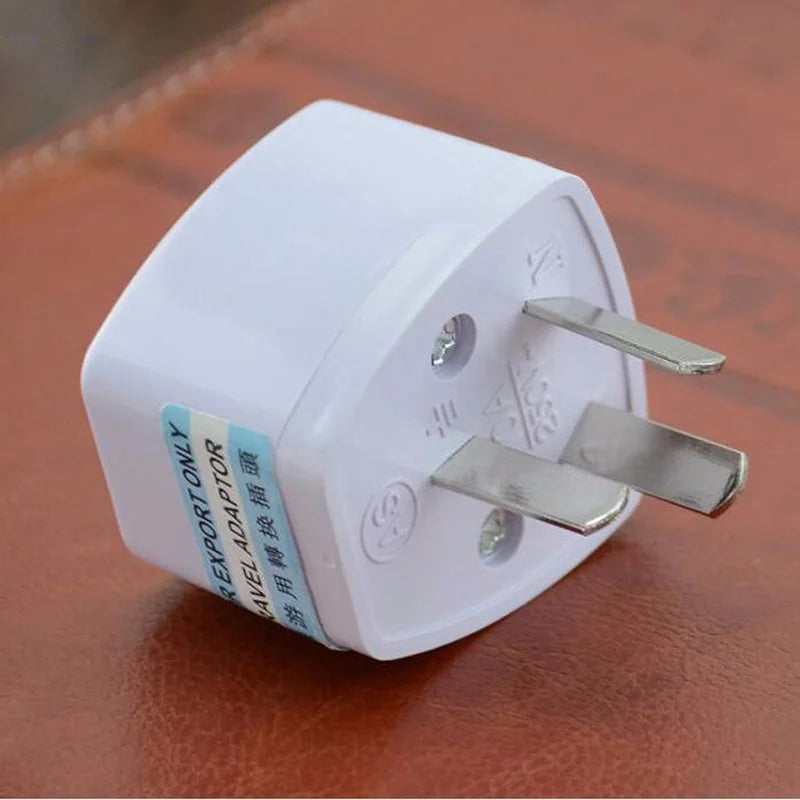 Australia Power Plug Universal 3Pin UK/US/EU to AU NZ AC Ground Adapter Travel Converter For Mobile Phone Household Appliances
