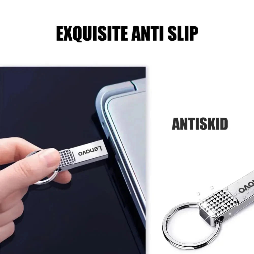 High Speed Pendrive USB Flash Drive Metal U Disk 128GB 256GBType-C Memory Stick 512GB Waterproof Storage PC Phone Data Transfer