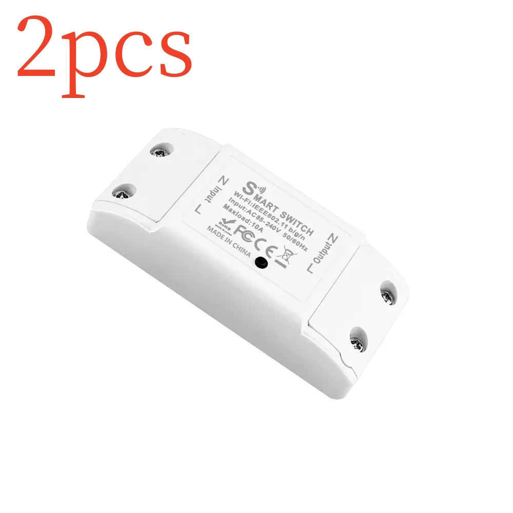 Basic WiFi Switch Relay Module DIY MINI Home Switch SmartLife APP Wireless Voice Remote Control Timer Switch Alexa