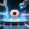 Robot Ollie, Smart Companion Robot with Emotional Perception, Touch Interactive AI Robot with Mood Feedback for Home