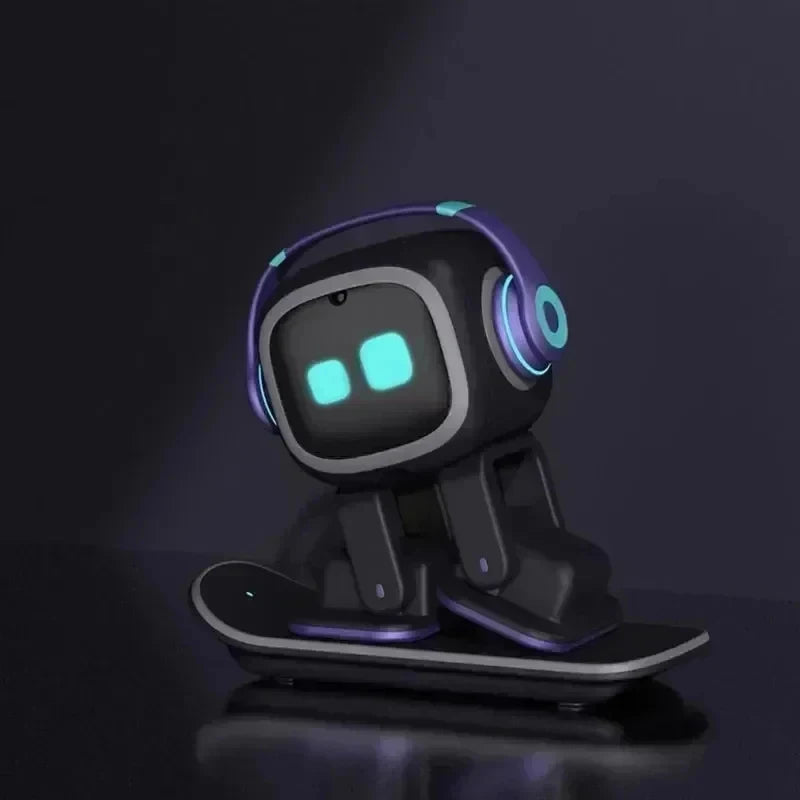 Robot Ollie, Smart Companion Robot with Emotional Perception, Touch Interactive AI Robot with Mood Feedback for Home