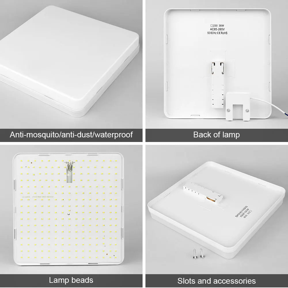Ultra-thin 18-48W LED Ceiling Lamp Bedroom Light Lustre LED Lights For Room Ceiling Light Fixture Modern Home Decoration