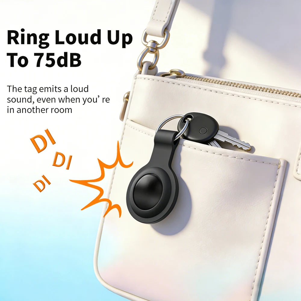 2-in-1 Dual Mode Anti-lost Tracker for Android & iOS Item Finder Waterproof Pet Dog GPS Tag for iPhone Devices with Google