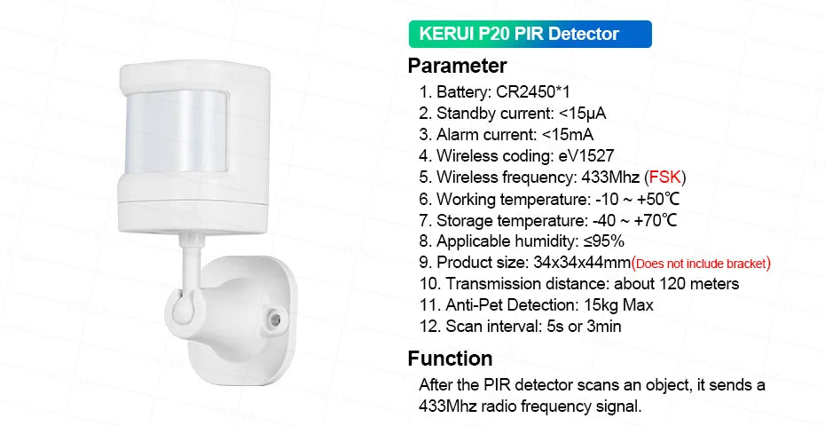 KERUI 4G/WiFi GSM Home Alarm with 7-inch IPS Large Touch Screen Panel Works with Tuya Wireless Security Alarm System Burglar