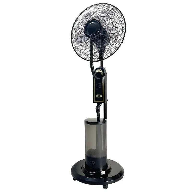 Cheap Price Smart Electrical Stand Mist Fan Remote Control Water Cooler Cooling Water Fan Adjustable Speed Misting Fan