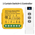 Tuya Smart WiFi/ZigBee Curtain Switch Module Smart Life APP Connect Roller Shutters Blinds Motor Switch For Alexa Google Home