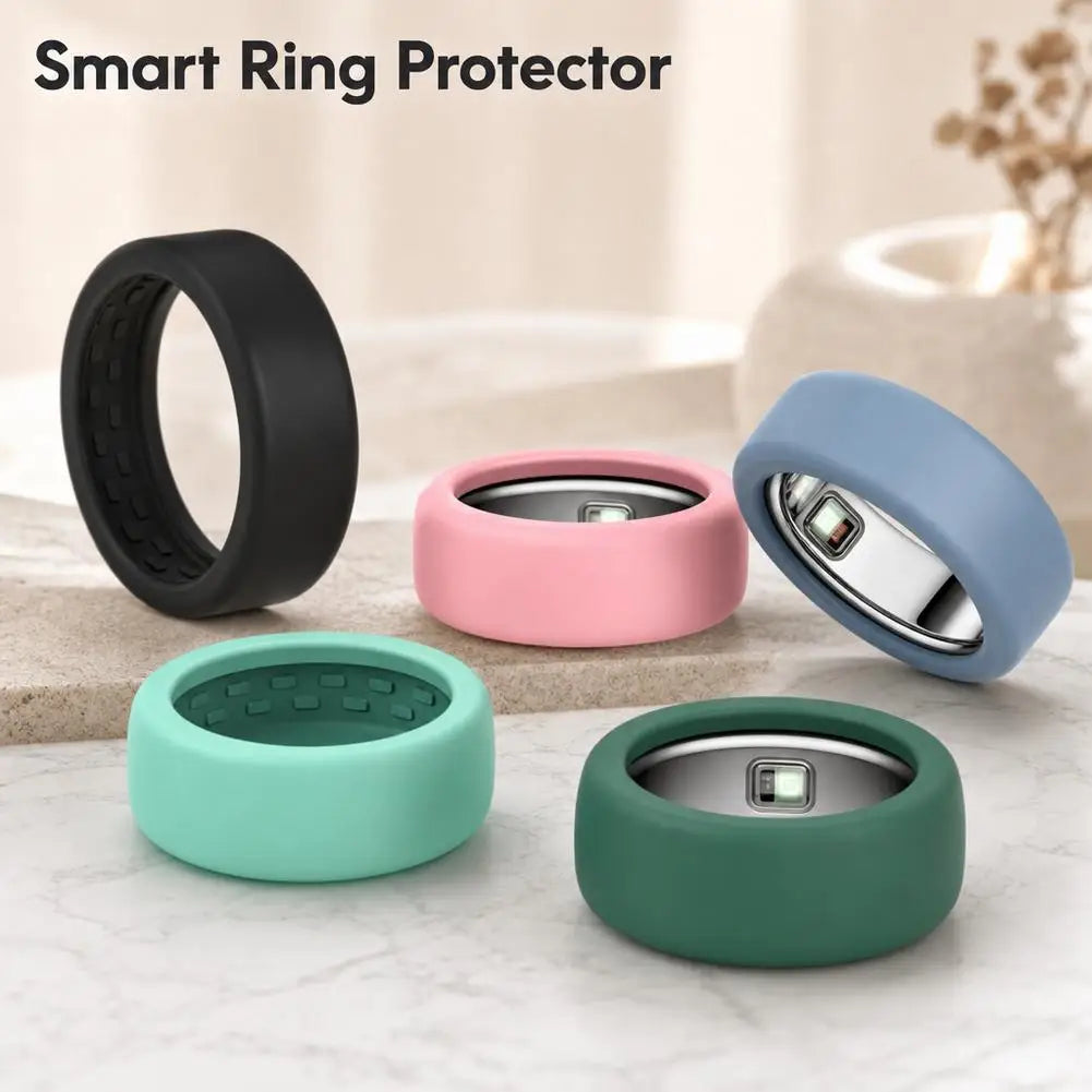 Silicone Ring Cover for Oura Ring 5 4th Generation Protective Case Compatible with Samsung Smart Ring