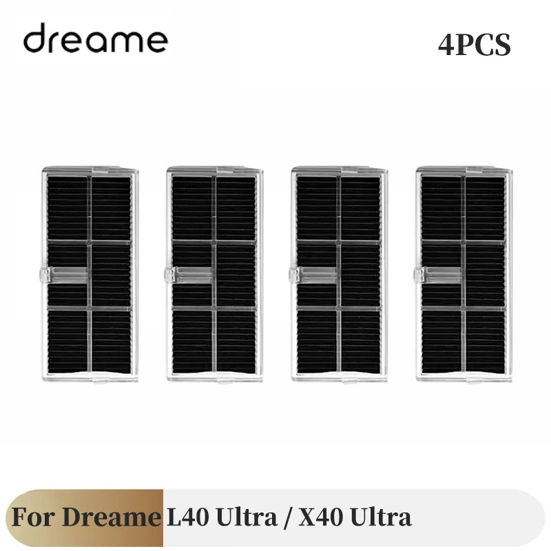 For Dreame L40 Ultra / X40 Ultra Vacuum Cleaner Accessories Main Side Brush HEPA Filter Mop Cloths Dust Bag Spare Parts