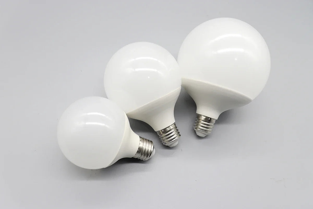 Energy Saving LED Bulb G80 G95 G120 Global Light Lamp E27 Bubble Ball Bulb 3PCS Pack RA90 White Warm White LED 110V 220V