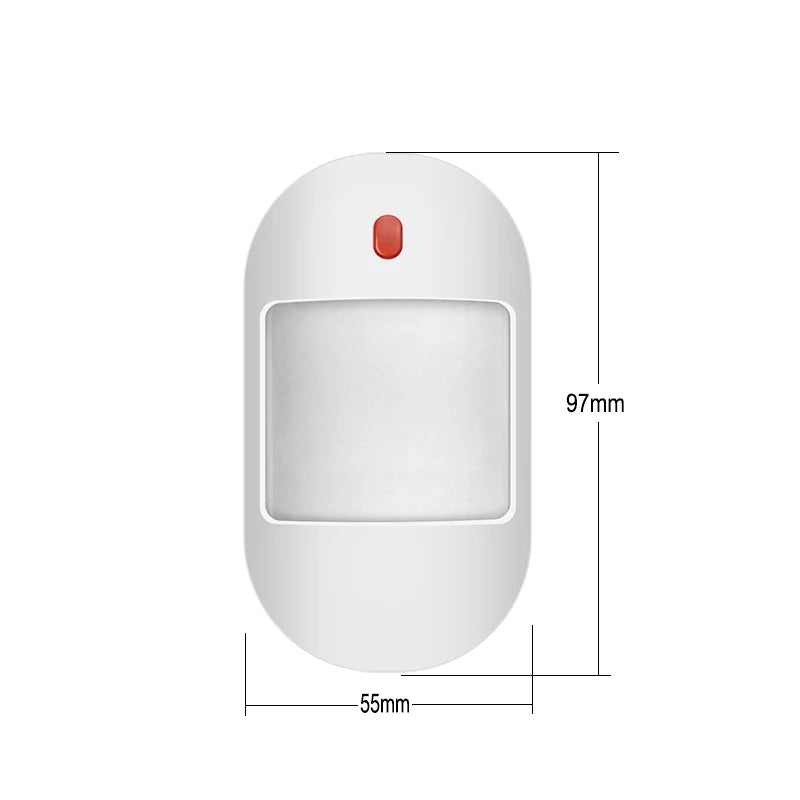 Wireless PIR Motion Detector 433MHz EV1527 Infrared Sensor Support 5V USB Power Supply For Home Burglar Security Alarm System