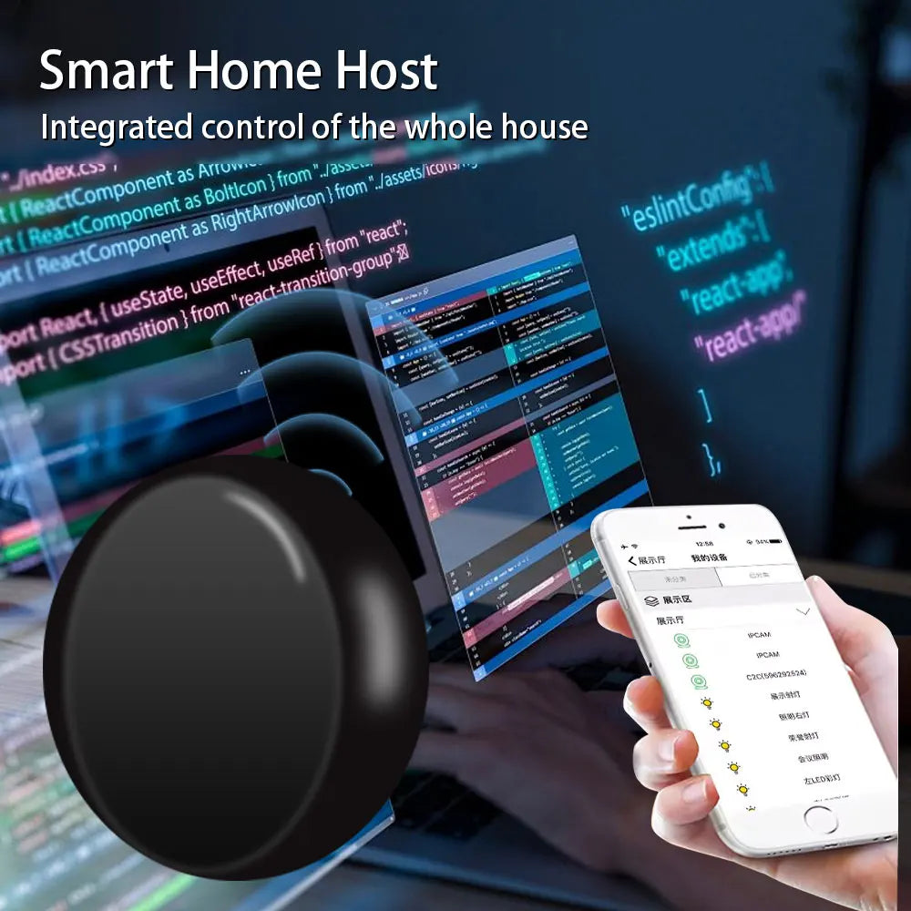 Tasmota MQTT IR Remote Controller ESP8285 Works With Home Assistant Program Automation DIY