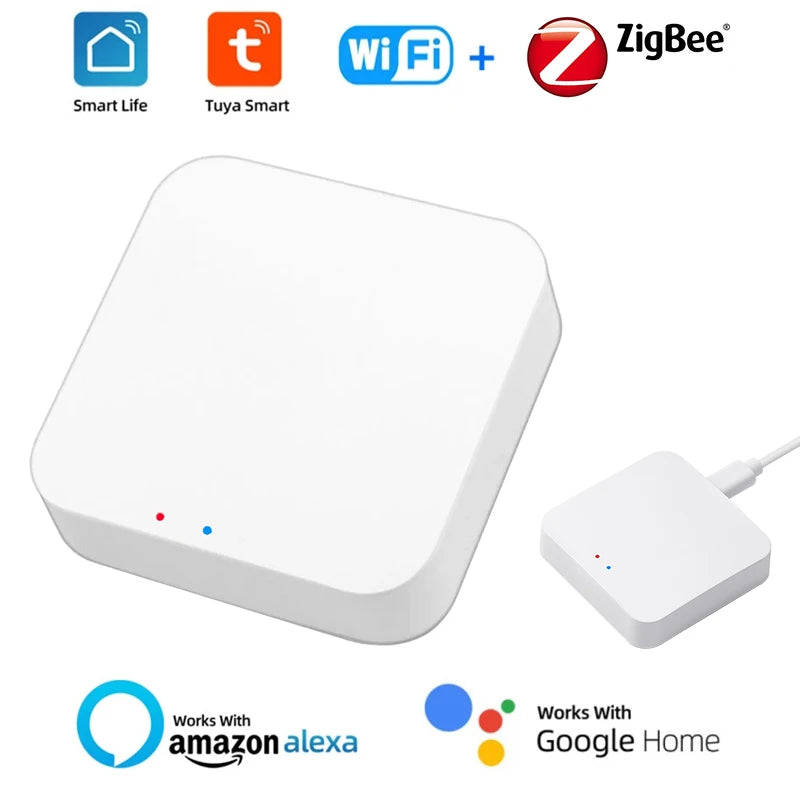 Zigbee Temperature Humidity Sensor For Smart Home LCD Screen Works With Tuya Alexa Google Home APP Smart Life Tuya Smart Yandex