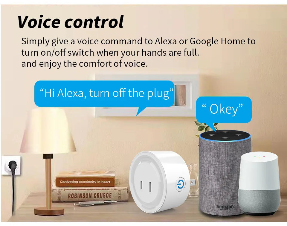 The Japanese standard plug of the Tuya wifi Cozylife smart socket can be used for voice control and timing of two domestic AI