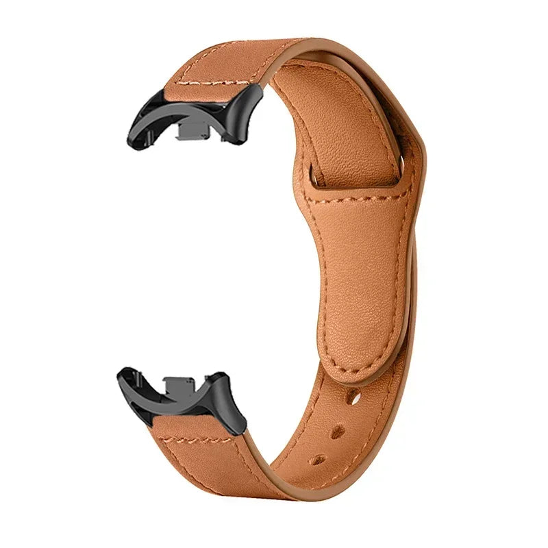Watch Strap for Xiaomi Smart Band 10 9 Leather Watchband Correas for Xiaomi Mi Band 9 Bracelets Belt for Xiaomi Band 8 Wristband