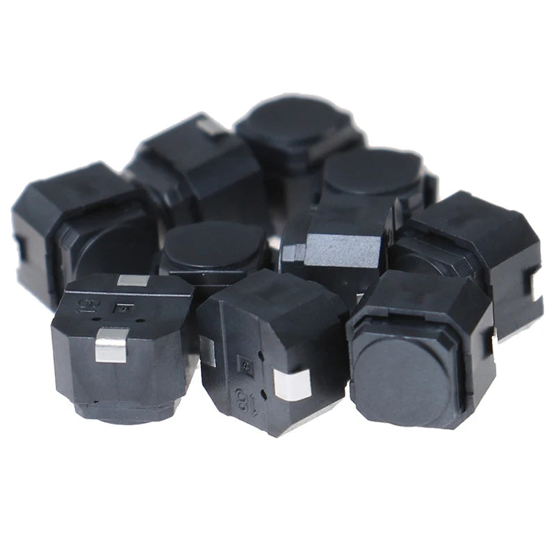 [New] 10Pcs Silent Tact Switch 6*6*5mm Silicone Button Switch Touch Switch