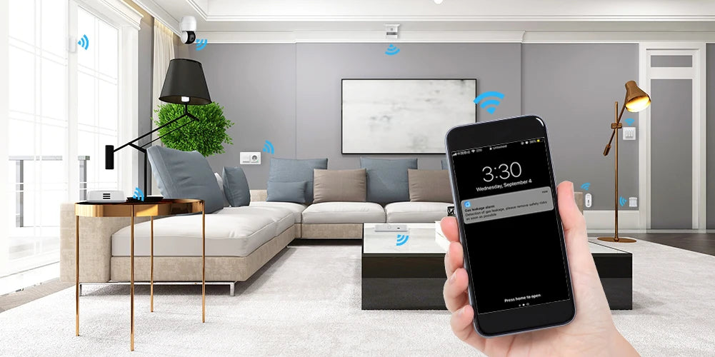 MOES Tuya ZigBee3.0 Smart Hub, Wireless/Wired Gateway Bridge SmartLife App Remote Control Works with Alexa Google Home Assistant