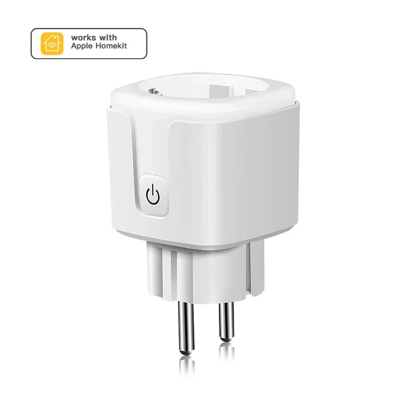 Smart WIFI Wireless16A Socket for Apple Homekit WiFi Smart Timing EU Plug Outlet Siri Alexa Google Home Voice Control